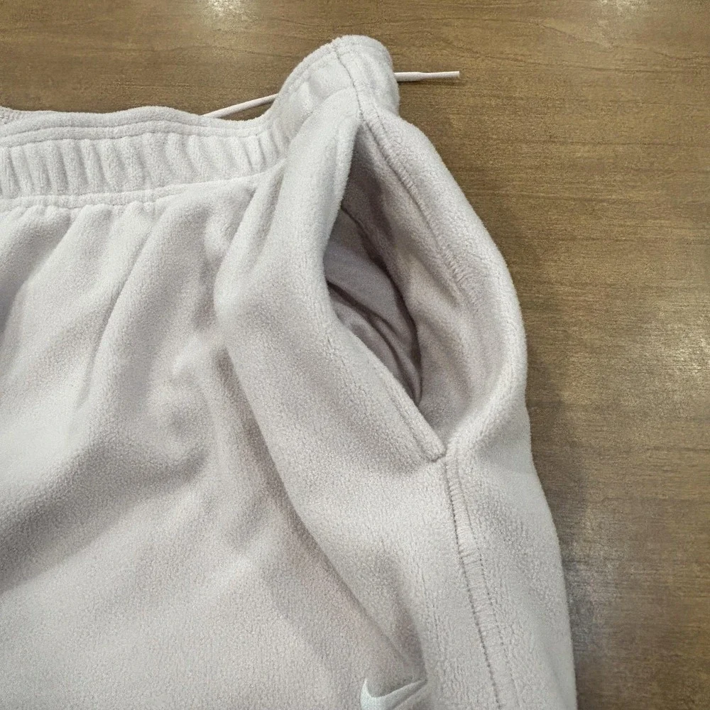 Nike Pants Womens XL Pink Therma-FIT Sweatpants Loose Fit Mid Rise Soft SPOT NWT